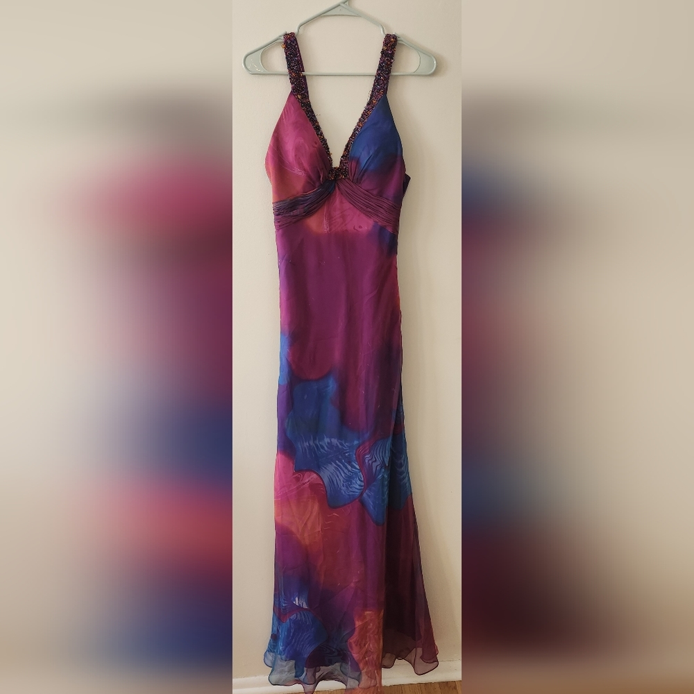 Colorful funky Prom Dress